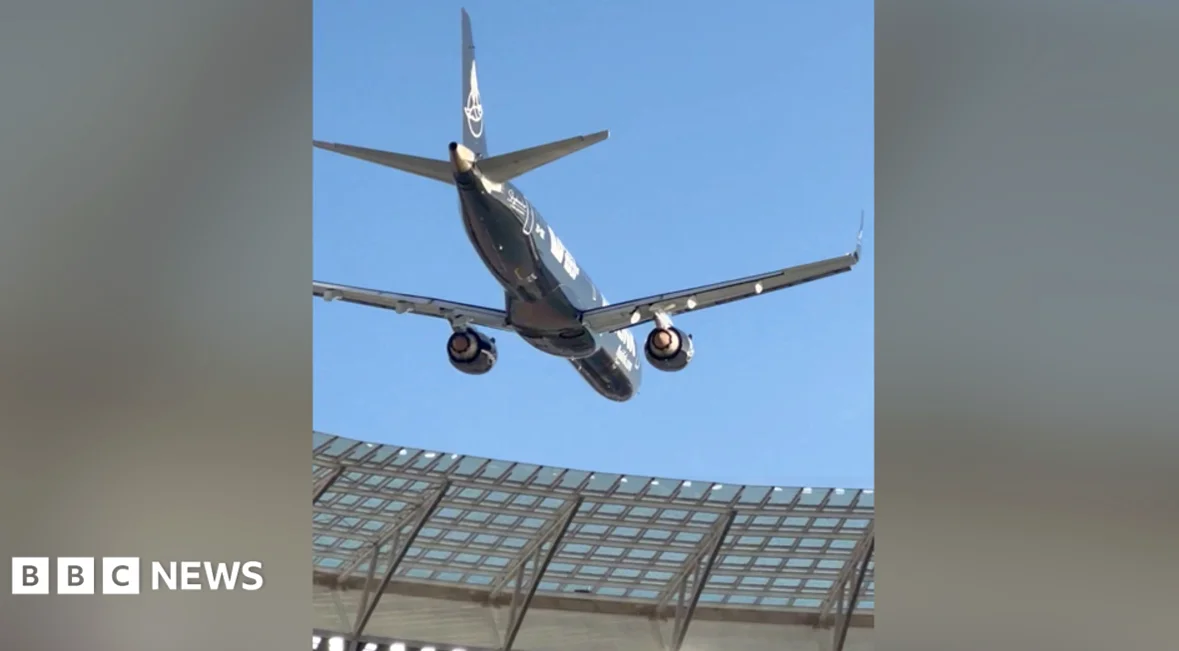 South African Airline Defends Low-Altitude Stunt Over Stadium
