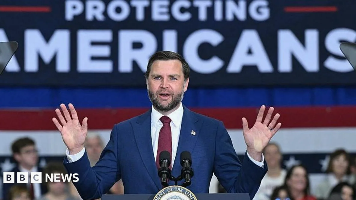 Vance Calls Michigan Senate Candidate 'Evil' at Rally