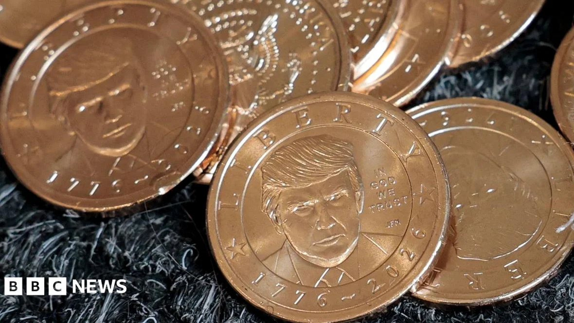 Trump $1 coin makes him first living president on US currency in a century