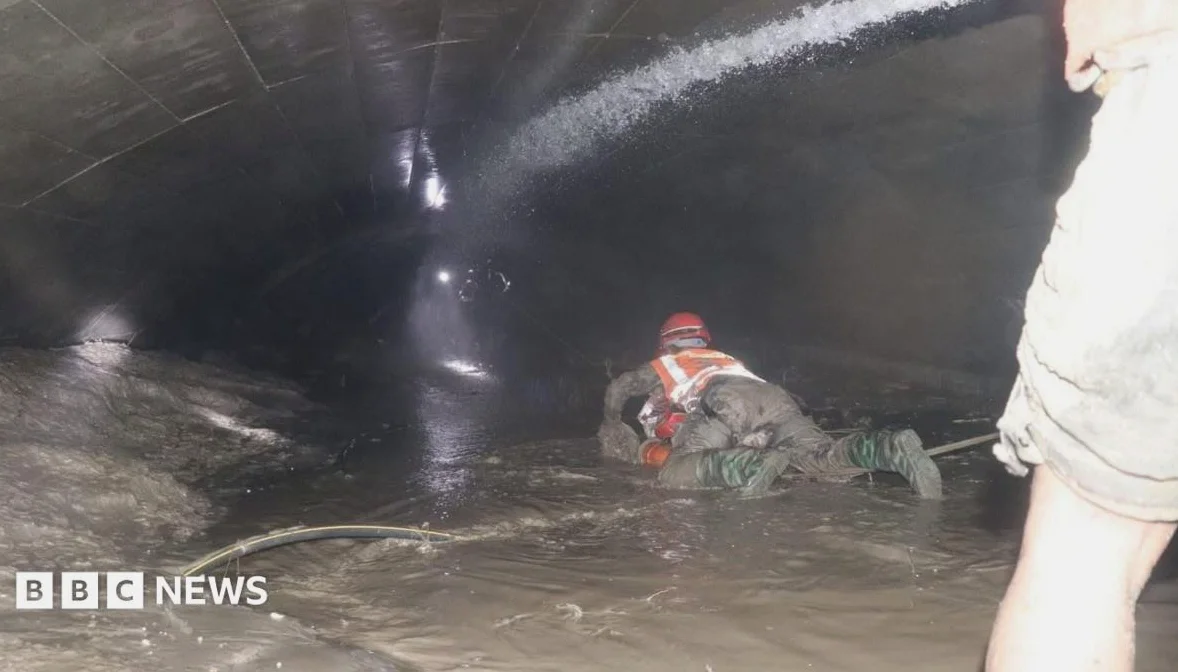 Nepal Rescuers Reach Dozens Trapped in Tunnel After Flash Floods