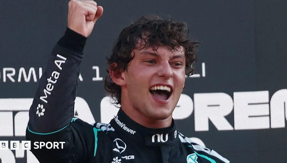 Antonelli takes stunning Monza win from 19th on grid