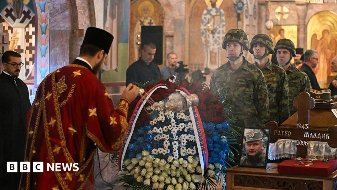 Thousands Attend Serbia Funeral for Convicted War Criminal Mladić