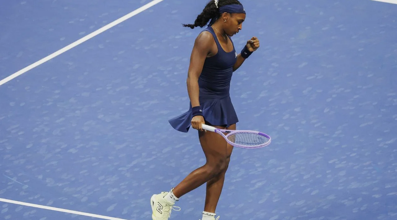 Coco Gauff beats Iva Jovic in US Open quarterfinals
