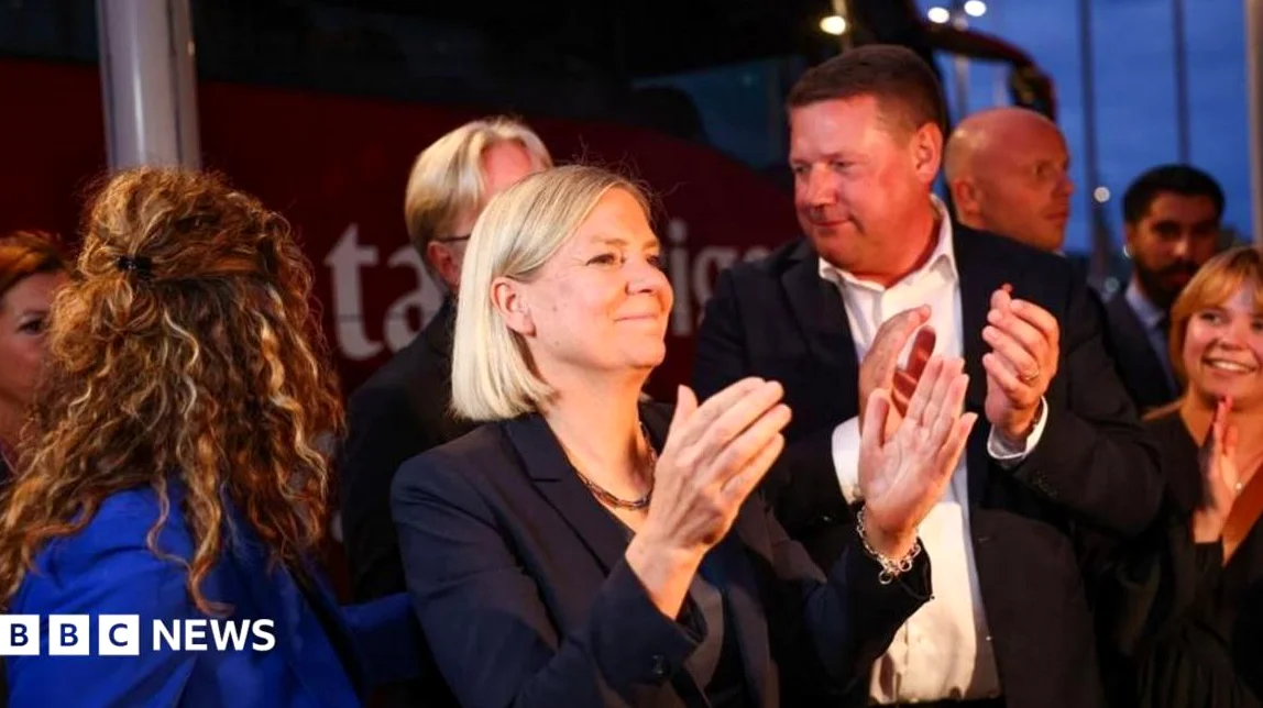 Swedish Party Blocs Tied After Election, Projections Say