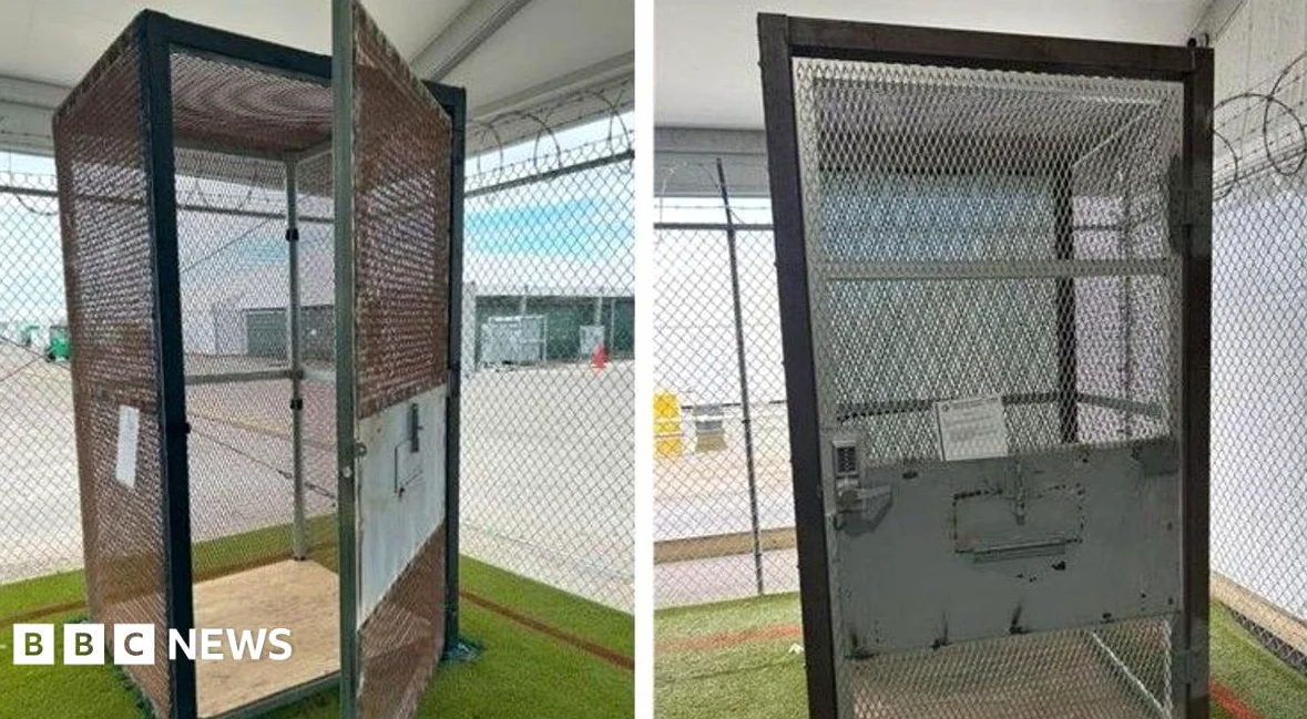 Florida ‘Alligator Alcatraz’ Holds Immigrants in 18 sq ft Cages