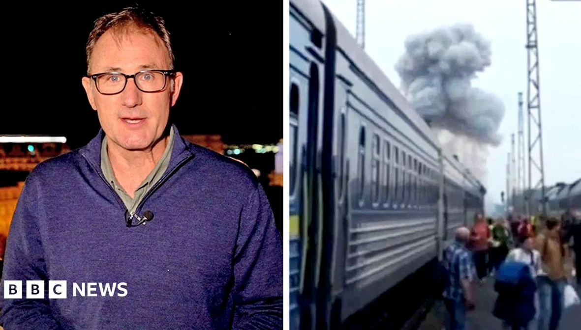 Russian Strike on Train Near Ukraine-Poland Border: Key Details