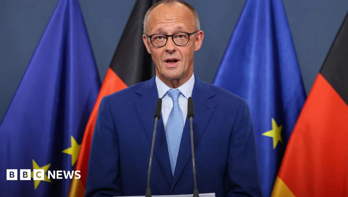 German Chancellor Merz calls state election a 'disaster' for his party but vows to stay on