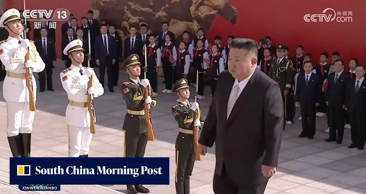 Líder norcoreano visita China por puente fronterizo