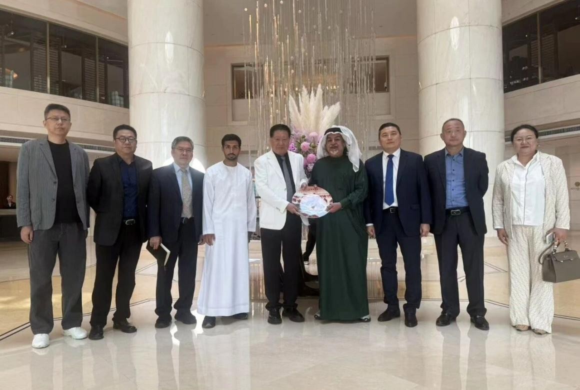 Representatives of APTACCI and the UAE delegation at the Grand Hyatt Beijing, 8 October 2026.